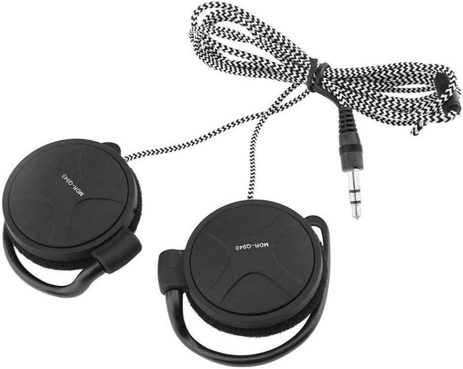 Docooler Wired On Ear Earphone without Mic (Black)