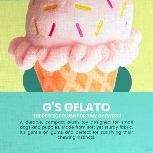 Juguete peluche helado para perros Snugarooz G's Gelato miniatura 2