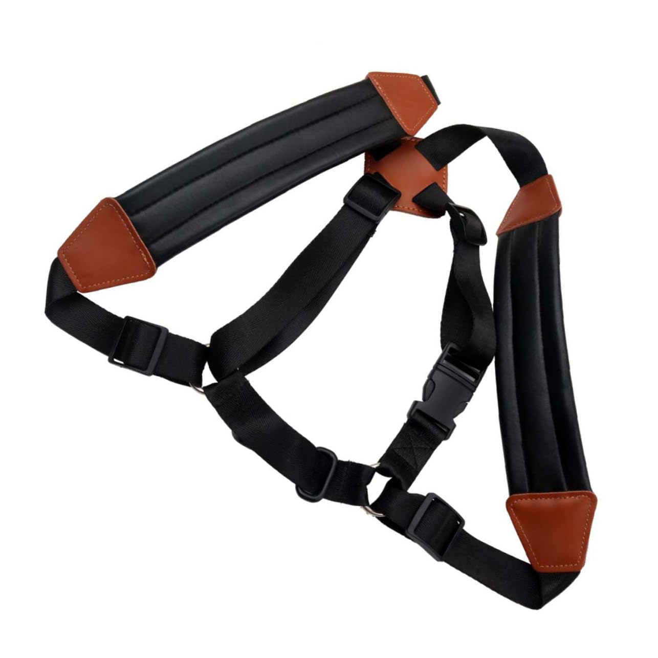 BESTonZON 2pezzi Regolabile Per Sax Con Spallacci Imbottiti e Materiali Resistenti Cintura Per Adulto e Comfort e Libertà Di Movimento Per Musicisti