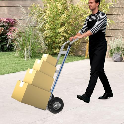 Carretilla de mano resistente con capacidad de 500 lbs miniatura 3