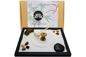 Tranquil Desktop Zen Sand Garden: A Haven of Serene Scenery