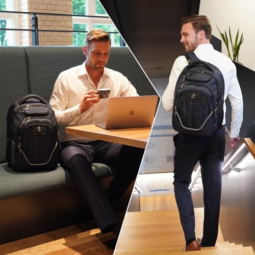 Image of Businessl Laptop Backpack for Men With USB Charging Port J16BT-12