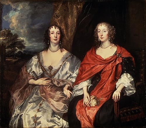 Affiche impression prints toile Van Dyck portrait abstrait décoration murale