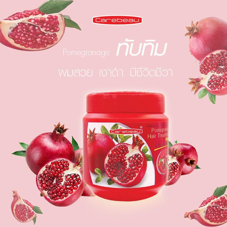Carebeau Treatment Hair Wax Pomegranate Formula 500g.