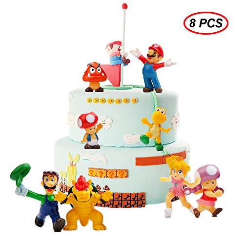 Super Mario Bros Peach Toad Mario Luigi Yoshi Donk The Best Amazon