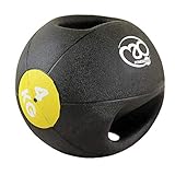 Fitness Mad Double Grip Medicine Ball, 4kg-10kg, Heavy Duty