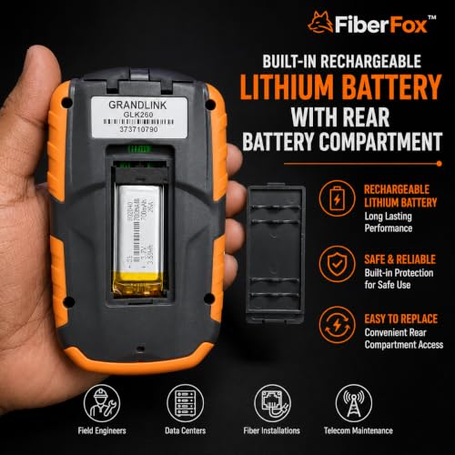 FiberFox GLK260 4-in-1 Optical Multi Meter - Image 8