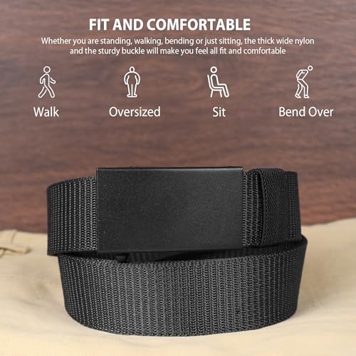 Image of ZORO Automatic /Push Lock Nylon Woven Fabric Belt for Men | NB-149 |
