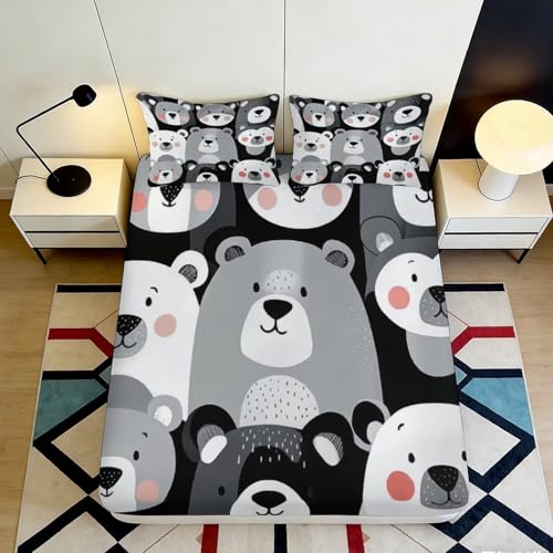 Drap housse ours 3D pour transformer une chambre d'enfant - 2