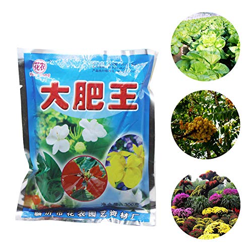 Centraliain Flower Fertilizer, 300g Universal Flowers Vegetable Bonsai Farm Garden Quick Release Fertilizer