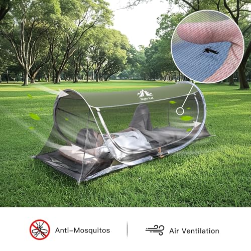 Carpa mosquito Night Cat para 1 persona con montaje rápido miniatura 6