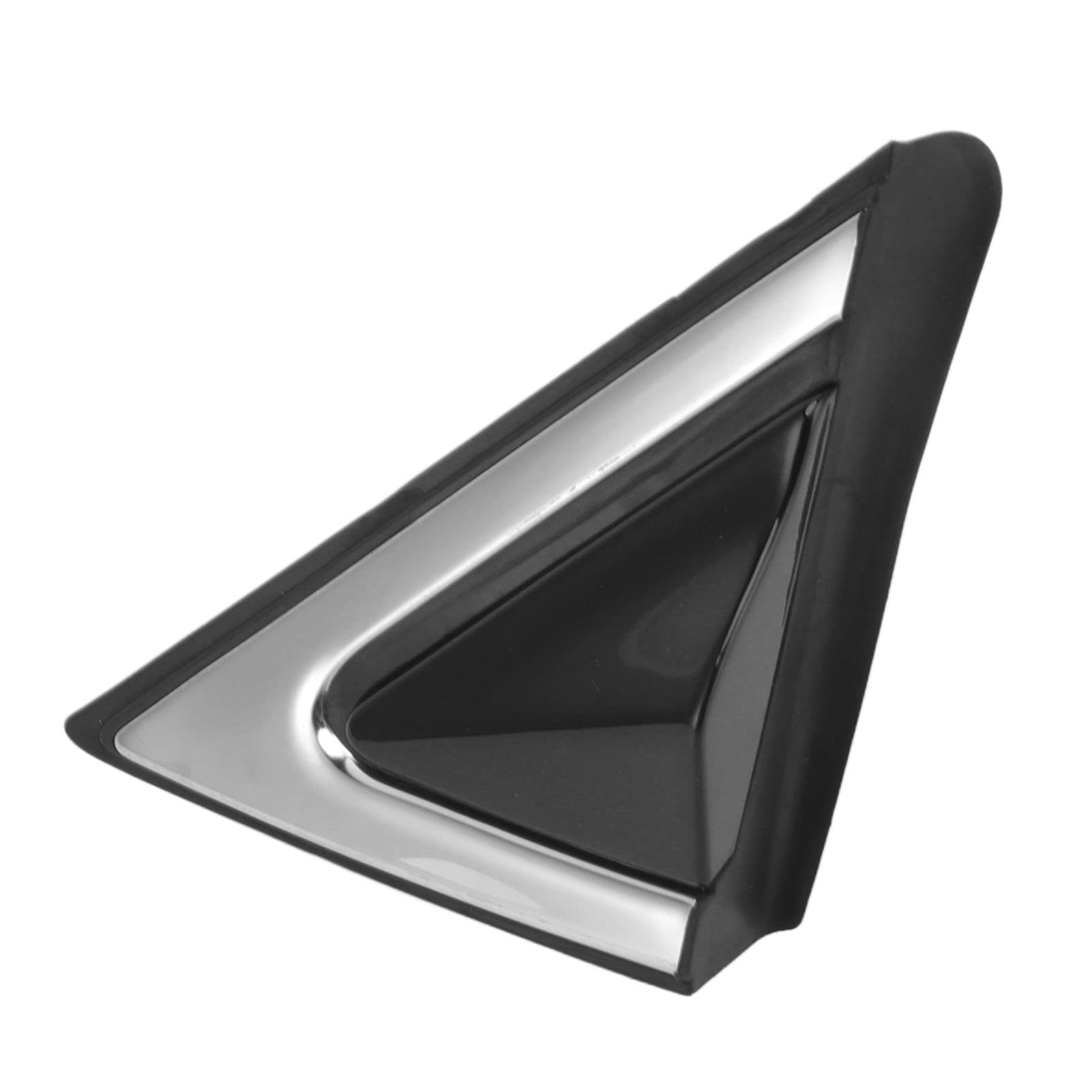 Cubierta de placa triangular de espejo retrovisor izquierdo cromada para Santa Fe 2013-2018 8