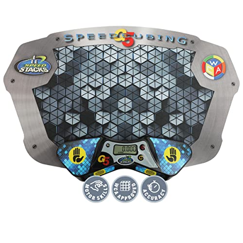 Speed Stacks | Cubing Pack (G5 Timer and Mat) | Accuracy to .001 Seconds | Designed for Competitive...