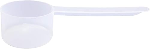 Miniatura 24 de Cuchara medidora de plástico, (35 cc 2.5 cucharadas 1.25 fl oz. 1.2 fl oz) Cucharas de mango largo para polvos, gránulos, café, alimentos