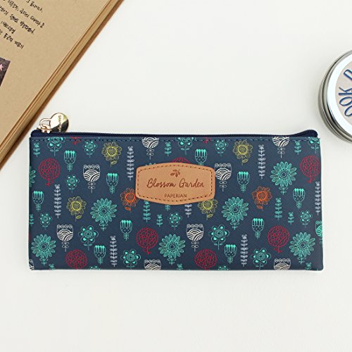 paperian Blossom jardín pluma funda  Estuche, diseño de, diseño de flores soporte para el lápiz, color Fiori