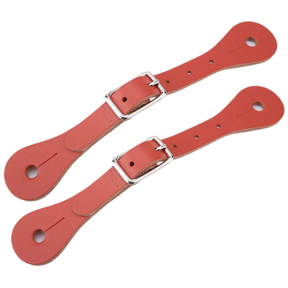Par de correas ecuestres de piel auténtica, accesorios de equitación para deportes ecuestres