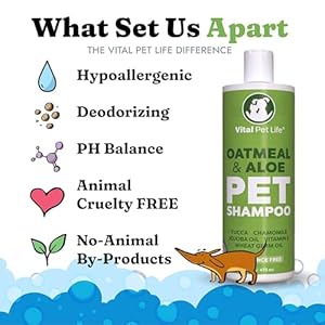   Dog-Shampoo-with-Oatmeal-Aloe-Vera-Chamomile-Jojoba-Oil-Vitamin-E-Natural-Ingredients-Helps-Allergies-Dry-Coats-Itchy-Sensitive-Skin-No-Parabens-or-Artificial-Dyes-16-oz