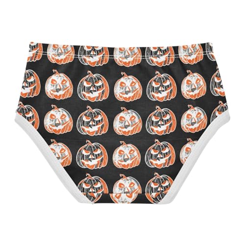 Halloween Cool Pumpkins Black Toddler Girls Underwear 2t Cotton Cute Panties Girl Animal Underpants Briefs2
