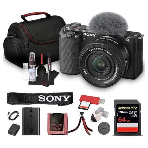 Sony ZV-E10 Mirrorless Camera Bundle for Creators
