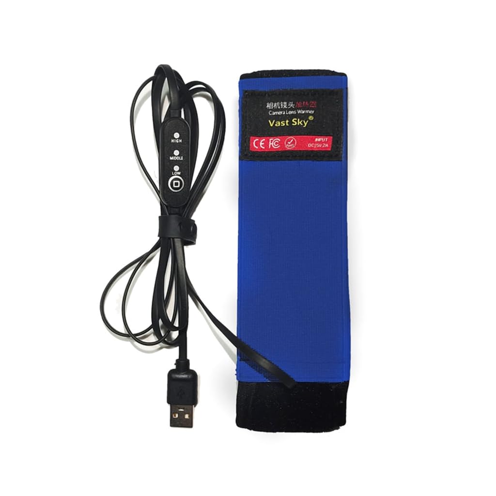 Bandes chauffantes anti-rosée pour télescope d'appareil photo - Sangle USB