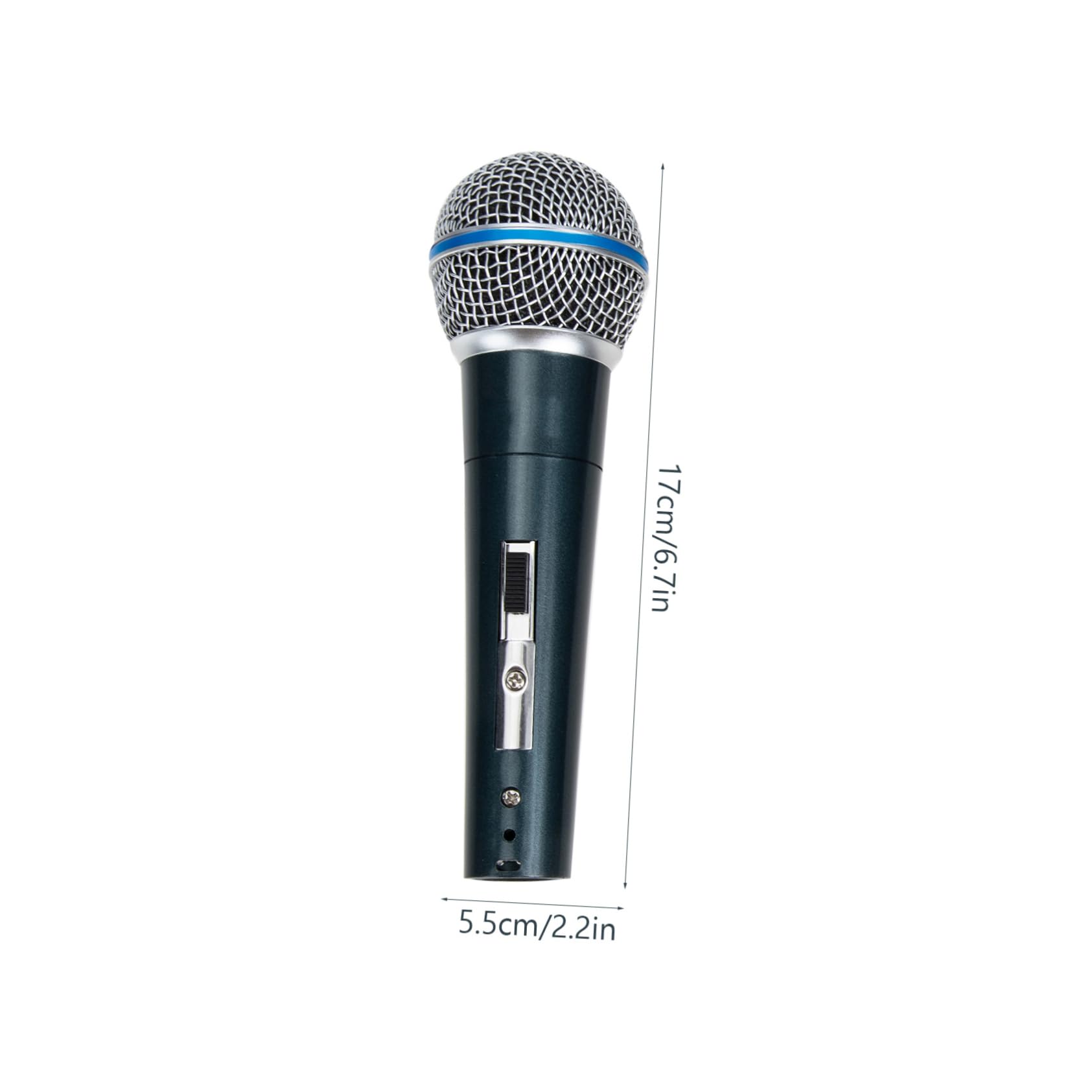 BESPORTBLE Handheld Dynamic Microphone for Karaoke Wired Microphone Detachable XLR Cable Home KTV