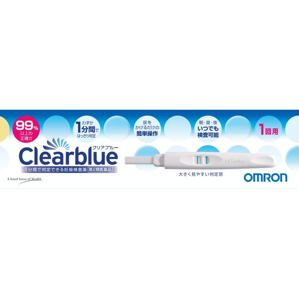 Amazon.co.jp: 【第2類医薬品】クリアブルー 1回用 : ドラッグストア