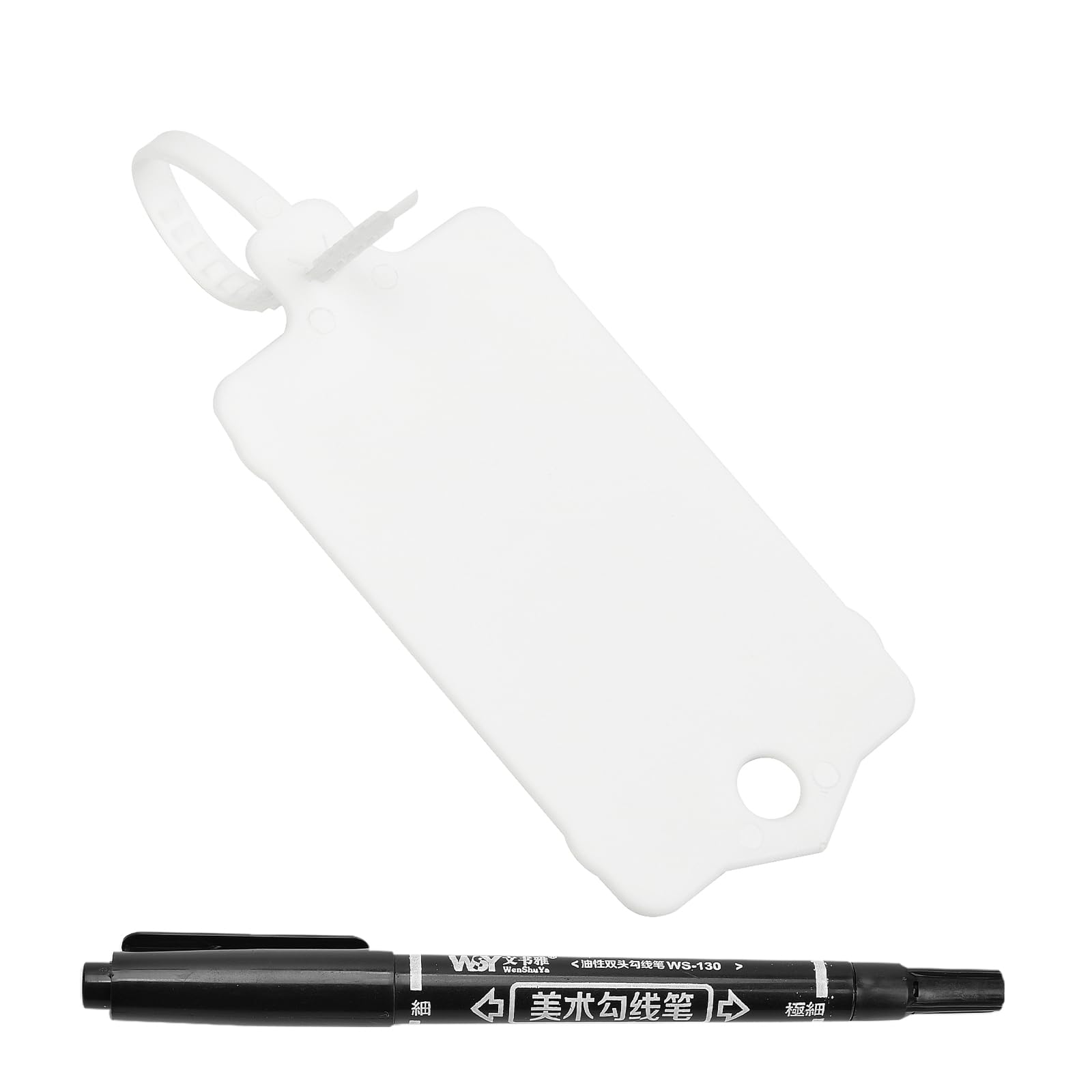 Amazon.com : LeadSeals 100pcs Blank Plastic Tags for Labeling