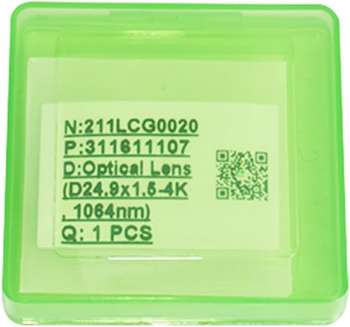 STARTNOW Raytools Original Protective Windows 37x7mm Laser Optical Protection Lens 27.9 * 4.1 0-6KW Fiber Laser Cutting Head Spare Parts (10 PCS, 24.9x1.5)