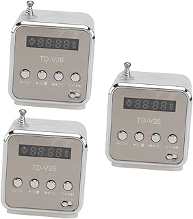 UKCOCO 3 Sets Mini Speaker Laptop Speakers Mini Computer Speakers Small Portable Speaker USB Speaker Practical Speaker Small Radio with Plug Simple Computer Speaker Music Box Am