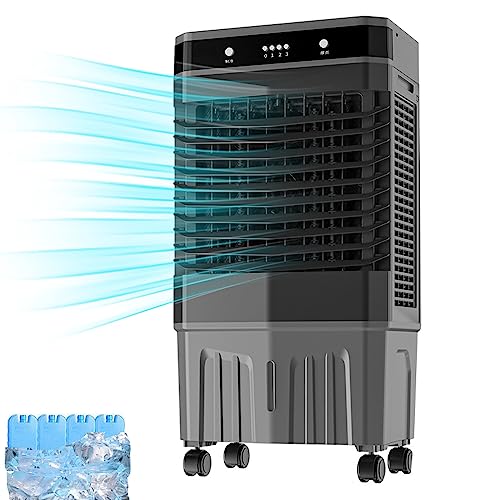 3 en 1 Climatizador Evaporativo, Enfriador de Aire Acondicionado Portatil