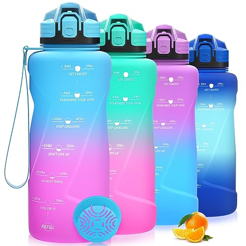 Niggeey Sport Trinkflasche 2L Trinkflasche Kinder Auslaufsicher – Ansicht 1