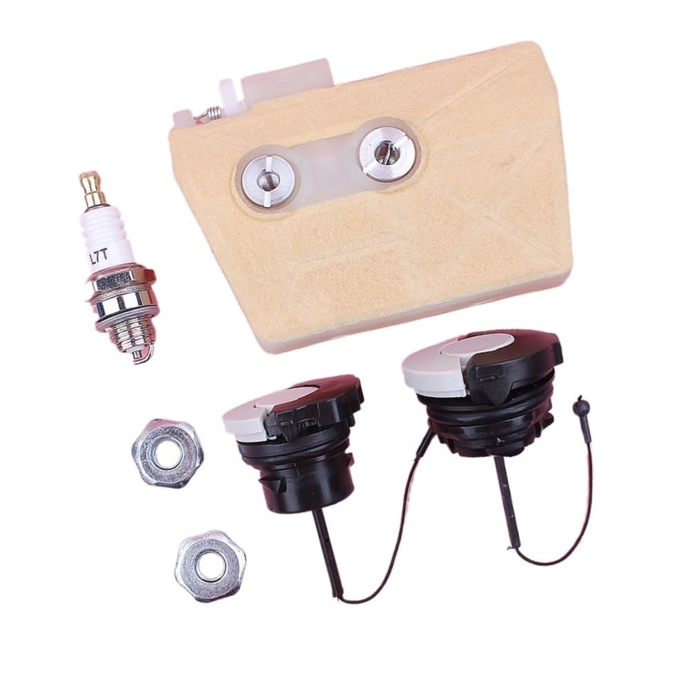 Filtre à air et bougie MS380 pour réparer une panne de tronçonneuse