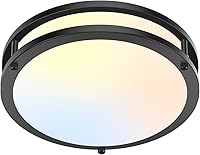 Vista 24 de Lámpara de techo LED de montaje empotrado de 36 W, lámpara de techo LED de 13 pulgadas 3600 LM, lámpara de techo moderna 2700 K/3000 K/4000 K/5000