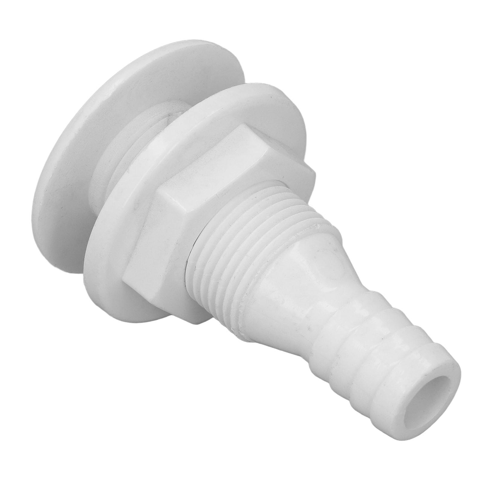 Tuyau De Pompe De Cale, 3/4 Pouces 2,05m Kit D’Installation Marin Colliers Inclus ABS + Caoutchouc Système de Vidange Flexible pour Bateaux
