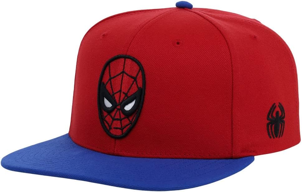 MarvelAdult Fashion Adjustable Snapback Flat Bill Cap Underbill One size