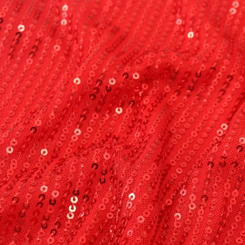 Image of Noomelfish Girls Sequin Tank Tops Sparkly Glitter Dance Sleeveless Shirt (5-12 Years)
