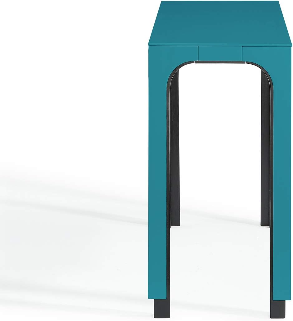 Now House by Jonathan Adler Otto Console Table, Peacock