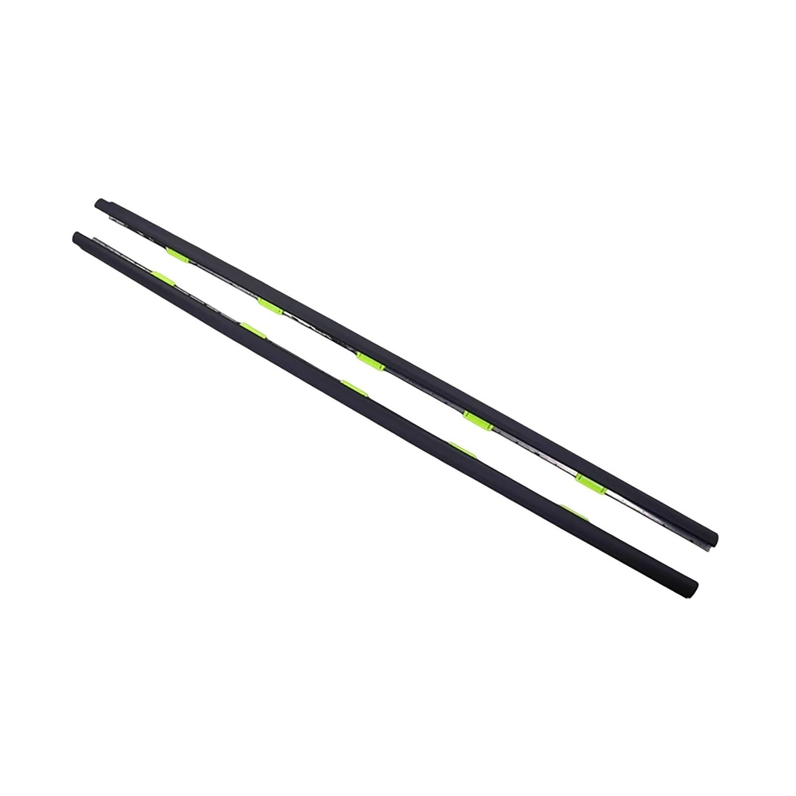 Uussup One Color Rubber Seal Weather Stripping 2Pcs Weather Strip Window Glass Waterproof Pressure Strip Sealing Strip For Civic For Ek 1996-1997 1998 1999 2000
