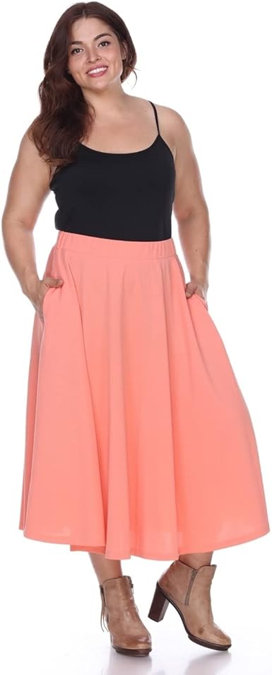 amazon plus size maxi skirts