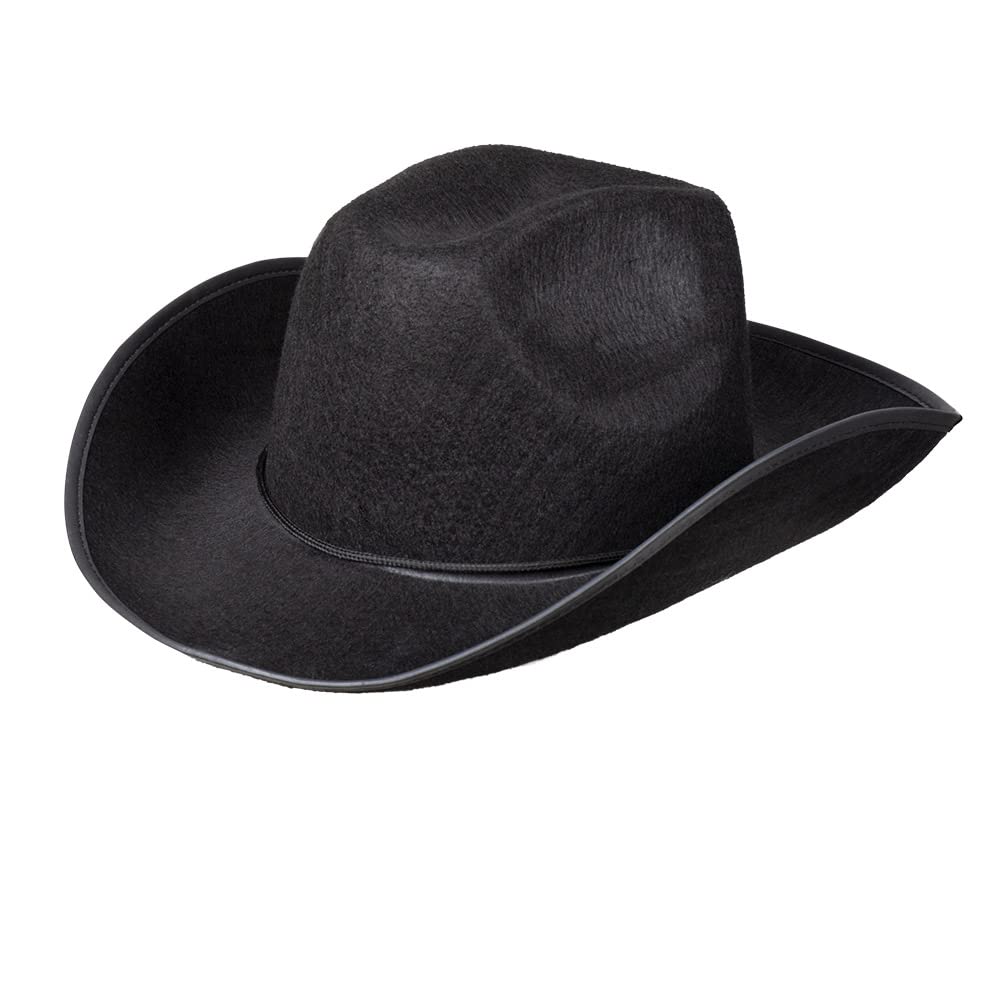 Boland Sombrero de vaquero para adulto, tocado de disfraz, sheriff, jinete de rodeo, salvaje oeste, disfraz, carnaval, fiesta temática