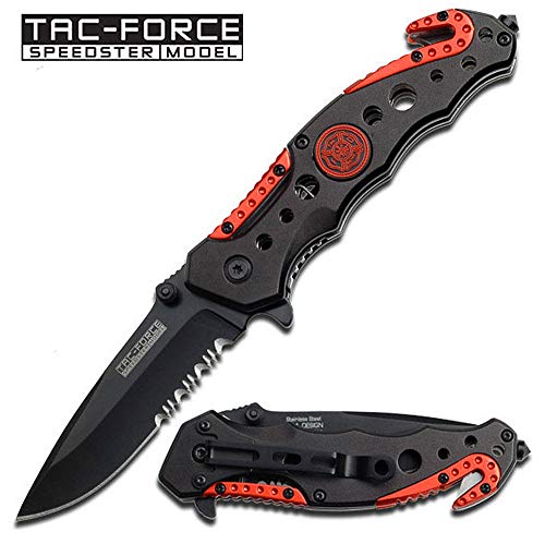 Nouveau Couteau Pliant tac Force Secours us Coupe Ceinture Brise vitre