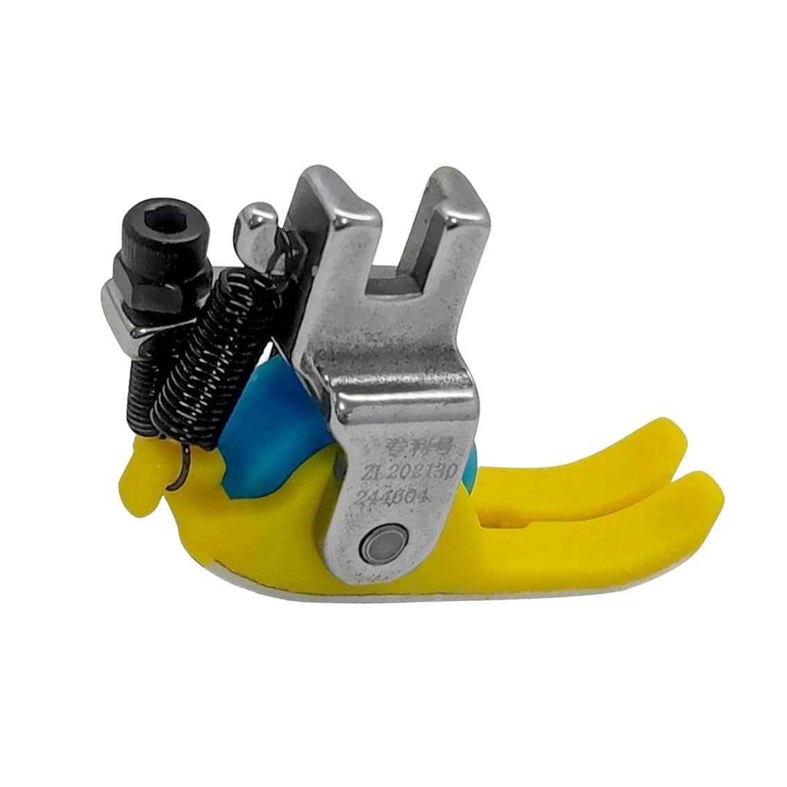 Prabhas Designs Narrow Roller Presser Foot for Industrial Sewing Machines || Non-Stick Silicone Wheel for Leather, Vinyl, and Velvet || Fits High Shank Machines-image-2