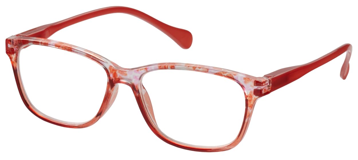Remaldi Women's Orange Melrose Reading Glasses, 2.50