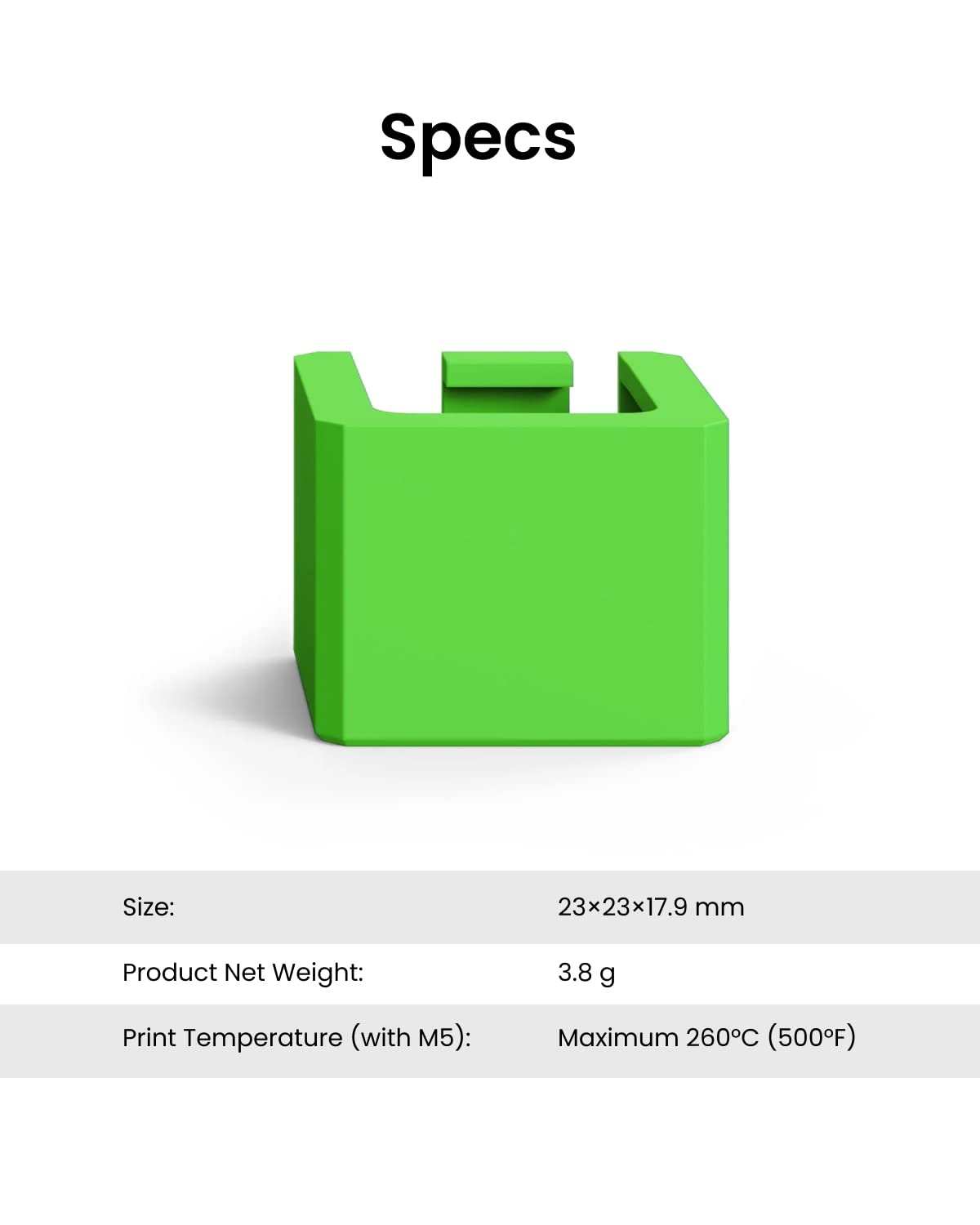 Upgrade M5 bimetaal heatbreak gecoat koper titanium hoge temperatuur feeding tube compatibel met Ankermake M5 3D-printer extruder Hotend onderdelen