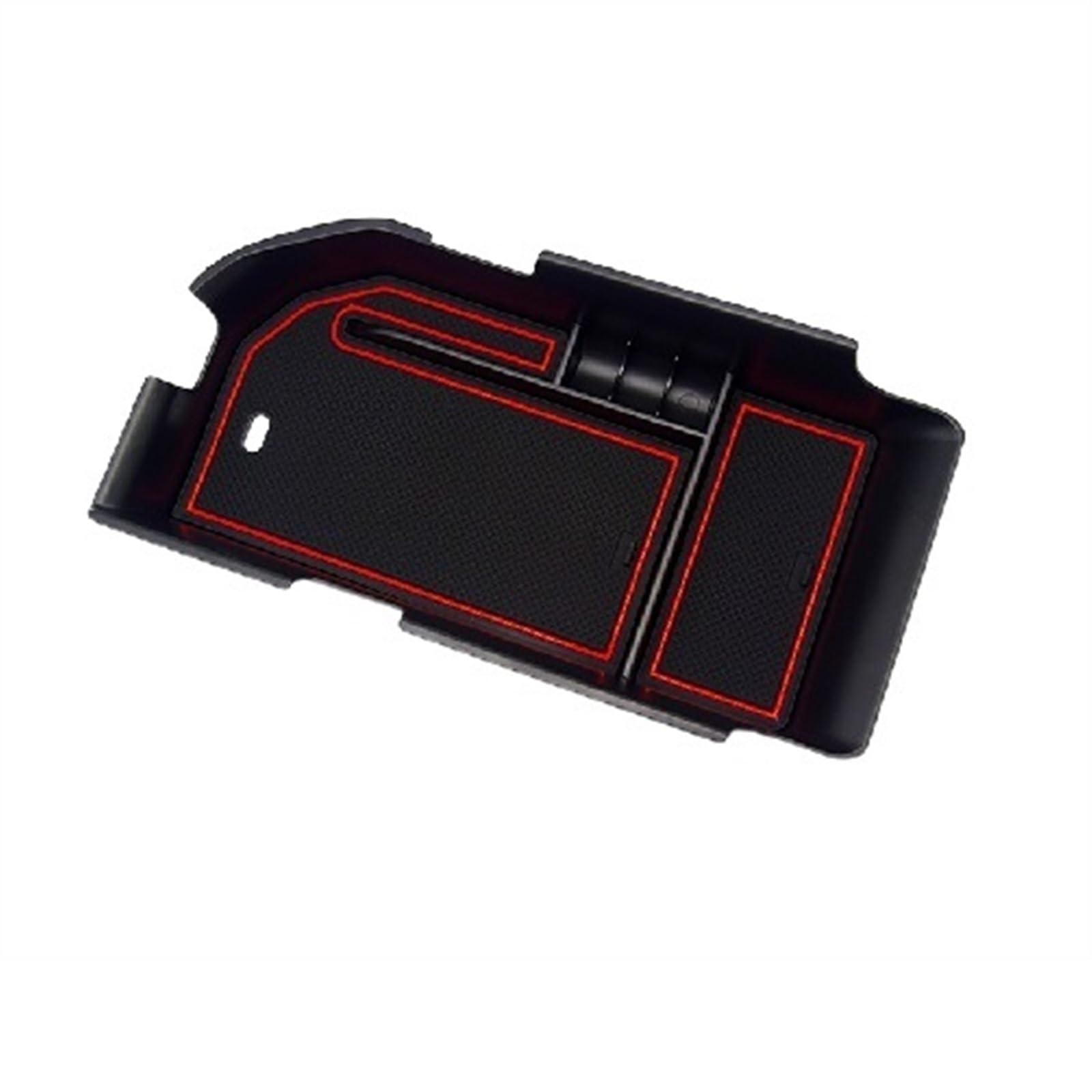 Drezzo Car Center Console Cover For Toyota for Camry 70 V70 XV70 Hybrid 2018-2023 Car Armrest Box Storage Stowing Tidying Container(Red Side)