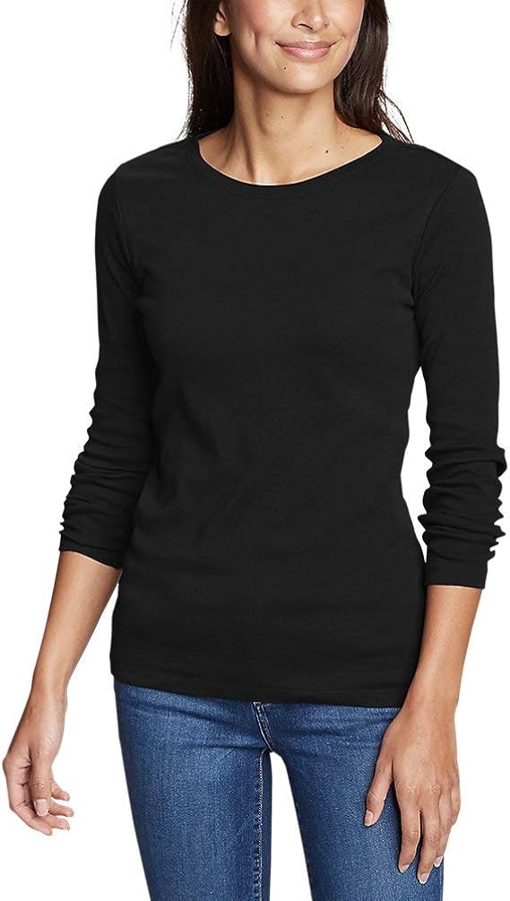 Long-Sleeve Crewneck T-Shirt 