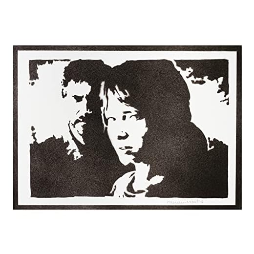 The L. of U. Poster Ellie och Joel Affisch Handmade Graffiti Street Art - Aesthetic Artwork