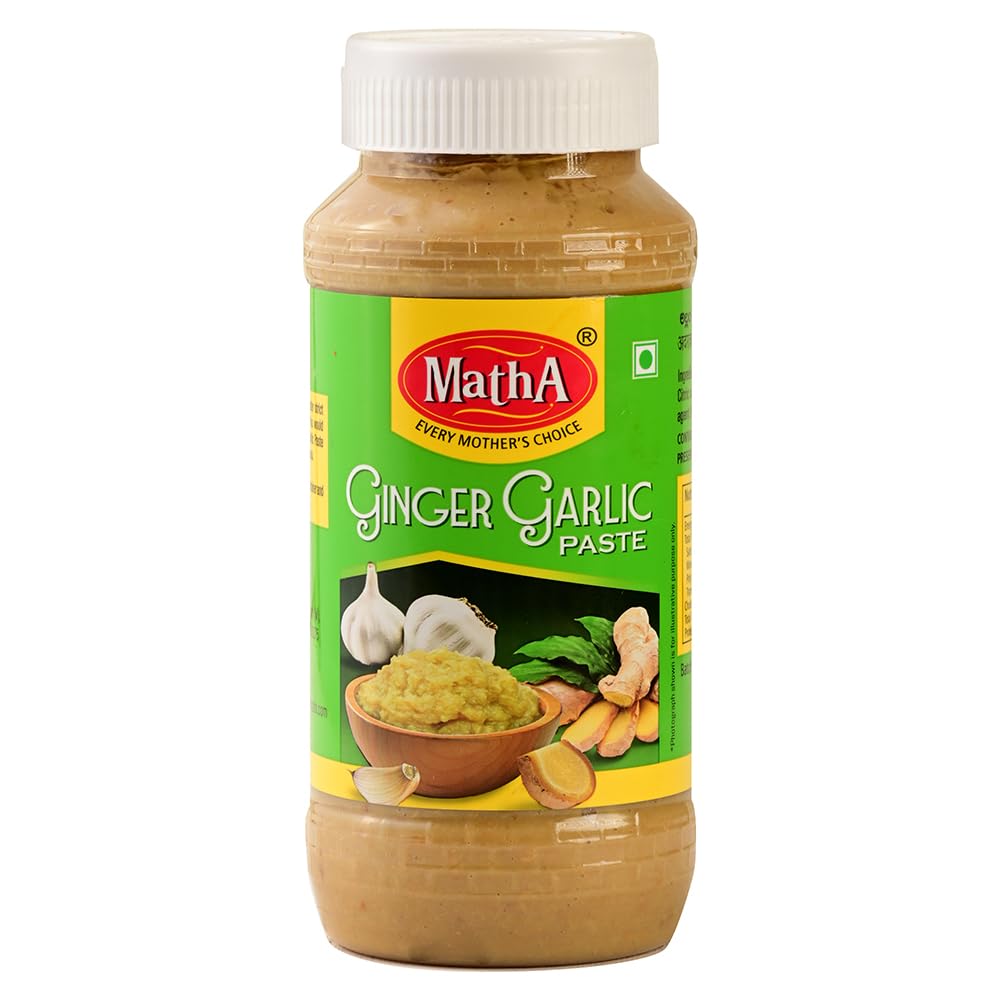 MathA Ginger Garlic Paste 500g, Adrak Lahsun Paste for Cooking | Fresh & Pure | Homemade Taste & Quality | Thick & Coarse (B0D7VX9H1G) Amazon Price History, Amazon Price Tracker