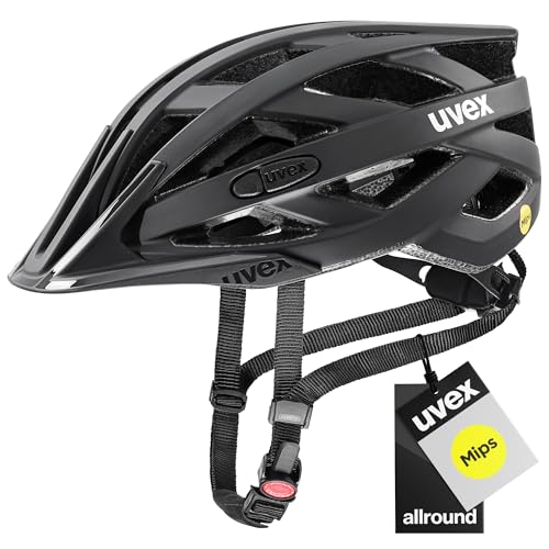 uvex i-vo cc MIPS Fahrradhelm All Black matt 52-57 cm