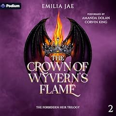 Page de couverture de The Crown of Wyvern's Flame